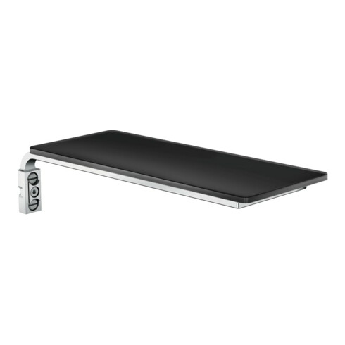 hansgrohe Ablage Cassetta E 200x80mm, schwarz/chrom
