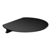 hansgrohe Ablage WallStoris 200x169mm, aus Kunststoff, mattschwarz