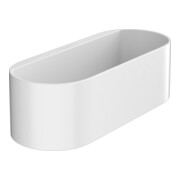 hansgrohe Ablagekorb WallStoris 250x100mm, Höhe 71mm, mattweiß