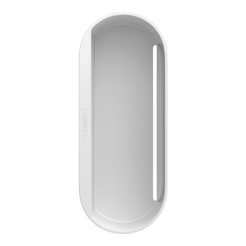 hansgrohe Ablagekorb WallStoris 250x100mm, Höhe 71mm, mattweiß