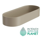 hansgrohe Ablagekorb WallStoris Planet E 250x39mm, sand (recycelt)-3