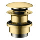 hansgrohe Ablaufgarnitur Push-op, f WT- u. Bidetm., pol. gol opt-1