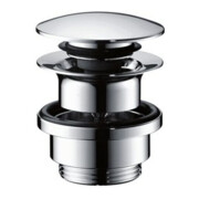 hansgrohe Ablaufgarnitur Push-op, f WT- und Bidetmischer, chrom