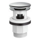 hansgrohe Ablaufgarnitur Push-op, f WT- und Bidetmischer, chrom-1