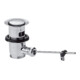 hansgrohe Ablaufventil Waschtischmischer und Bidetmischer DN32 polished nickel-1