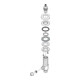 hansgrohe Absperrventil 3-L.Waschtischarmatur chrom-1