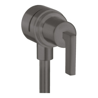 hansgrohe Absperrventil Axor Citterio Stop m Rückflussverh., Hebel, brush. bla vc