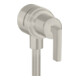 hansgrohe Absperrventil Axor Citterio Stop m Rückflussverh., Hebel, Edelstahl-Optik-1