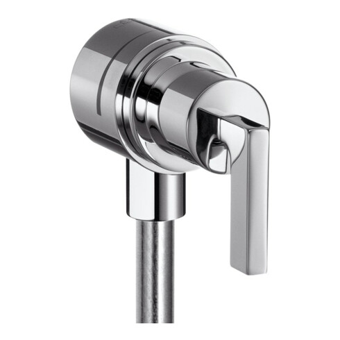 hansgrohe Absperrventil Axor Citterio Stop m Rückflussverh., Hebelgriff, chrom