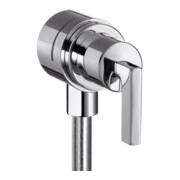 hansgrohe Absperrventil Axor Citterio Stop m Rückflussverh., Hebelgriff, chrom
