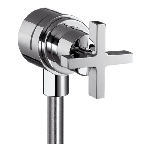 hansgrohe Absperrventil Axor Citterio Stop m Rückflussverh., Kreuzgriff, chrom