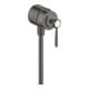hansgrohe Absperrventil Axor Montreux Stop m Rückflussverh., Hebel, brush. bla vc-1
