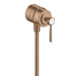 hansgrohe Absperrventil Axor Montreux Stop m Rückflussverh., Hebel, brush. red gold-1