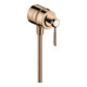 hansgrohe Absperrventil Axor Montreux Stop m Rückflussverh., Hebel, pol. red gold-1