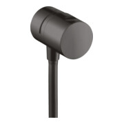 hansgrohe Absperrventil Fixfit Stop AP, brushed black chrome