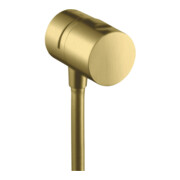 hansgrohe Absperrventil Fixfit Stop AP, brushed brass