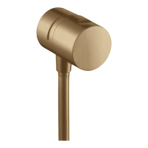 hansgrohe Absperrventil Fixfit Stop AP, brushed bronze