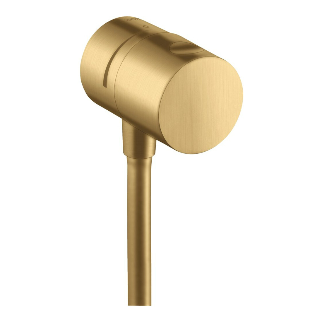 hansgrohe Absperrventil Fixfit Stop AP, brushed gold optic