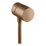 hansgrohe Absperrventil Fixfit Stop AP, brushed red gold