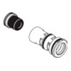 hansgrohe Adapterbuchsen Set Axor mit Schalldämpfer-1