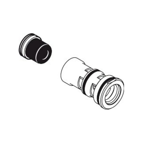 hansgrohe Adapterbuchsen Set Axor mit Schalldämpfer