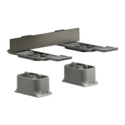 hansgrohe Adapterset Axor universal brushed black chrome