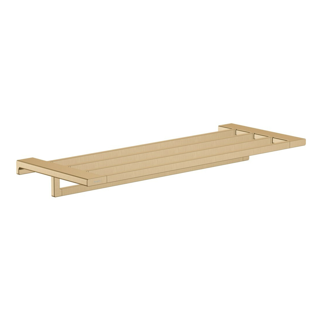 hansgrohe AddStoris L 648 mm Étagère à serviettes, m HTH, bois, métal, bronze brossé