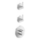 hansgrohe Afmontageset inbouwthermostaat Axor One 2 verbruikers chroom