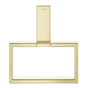 hansgrohe Anneau porte-serviette Axor Uni rectangulaire, pivotant, finition or poli-5