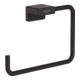 hansgrohe Anneau porte-serviettes AddStoris pivotant, mural, métal, noir mat-1