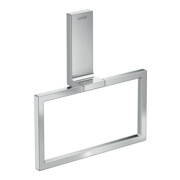 hansgrohe Anneau porte-serviettes Axor Uni rectangulaire, pivotant, chrome