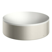 hansgrohe Aufsatzwaschtisch Axor Suite 300mm, Edelstahl-Optik, Aufsatzbecken, weiß