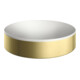 hansgrohe Aufsatzwaschtisch Axor Suite 400mm, brush. brass, Aufsatzbecken, weiß-1