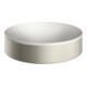 hansgrohe Aufsatzwaschtisch Axor Suite 400mm, Edelstahl-Optik, Aufsatzbecken, weiß-1