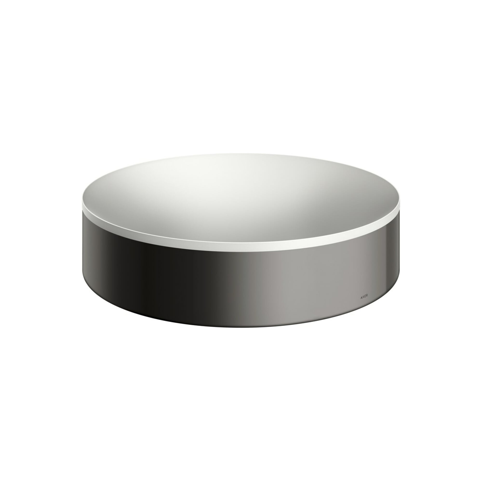hansgrohe Aufsatzwaschtisch Axor Suite 400mm, pol. bla vc, Aufsatzbecken, weiß