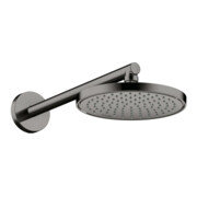hansgrohe Axor Bras de douche 390 mm, fixation murale, chrome noir poli-5