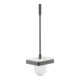 hansgrohe Axor Brosse WC universelle fixation murale, chrome noir brossé-1