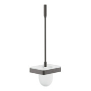 hansgrohe Axor Brosse WC universelle fixation murale, chrome noir brossé