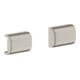 hansgrohe Axor Cache universel pour rampe, aspect acier inoxydable-1