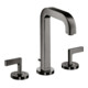 hansgrohe Axor Citterio 3 trous mitigeur lavabo 170 mm, bec 140 mm, chrome, tirette, rosace, poignée-1