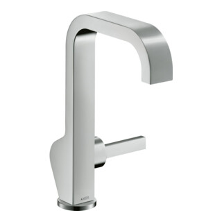 hansgrohe Axor Citterio A Mitigeur lavabo 190 mm, poignée à broche, sans vidage, chrome