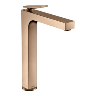 hansgrohe Axor Citterio A Mitigeur lavabo 280 200mm, HG, sans vidage, pol. or rose