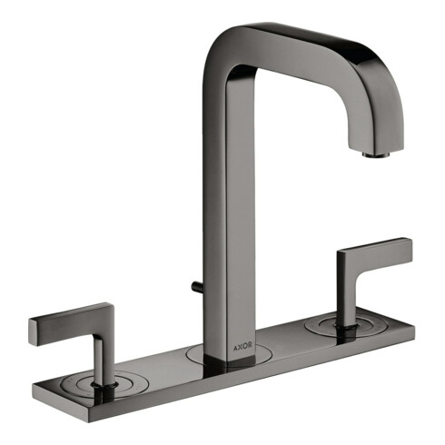 hansgrohe Axor Citterio A Robinet lavabo 3 trous 170 140mm, avec vidage, chromé, bec pivotant
