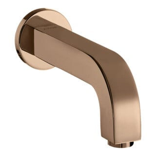 hansgrohe Axor Citterio Bec de baignoire 165 mm, or rouge poli