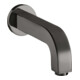 hansgrohe Axor Citterio Bec de baignoire Déport 165 mm, chrome noir poli-1