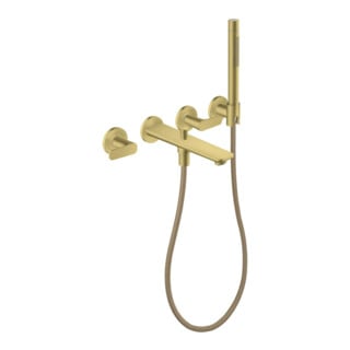 hansgrohe Axor Citterio C 3 trous set mural mitigeur baignoire avec HB Cubic cut BB