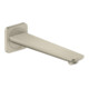 hansgrohe Axor Citterio C Bec de baignoire nickel brossé, Déport 222 mm-1