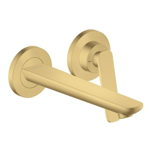hansgrohe Axor Citterio C Mitigeur lavabo mural encastré 2 trous avec bec 195 mm BGO