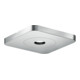 hansgrohe Axor Citterio C Rosace de plafond 120/120 softsquare, noir mat-1
