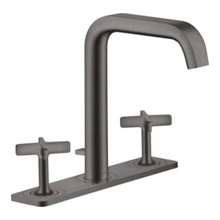 hansgrohe Axor Citterio E 3 trous mitigeur lavabo 170 mm, tirette, chrome, bleu